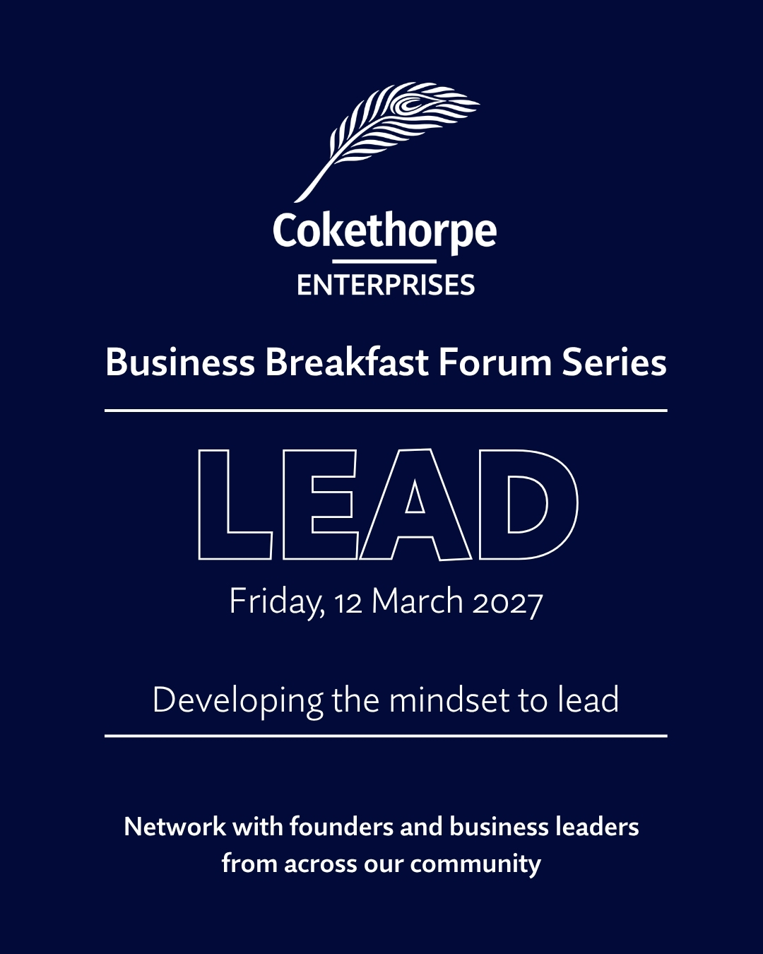 business breakfast LEAD
